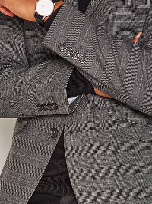 Taxkit Mid Grey Blazer - Зображення 4
