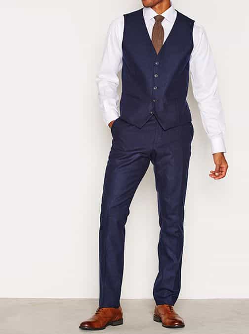 Shdone Myloiver Navy Waistcoat - Зображення 3