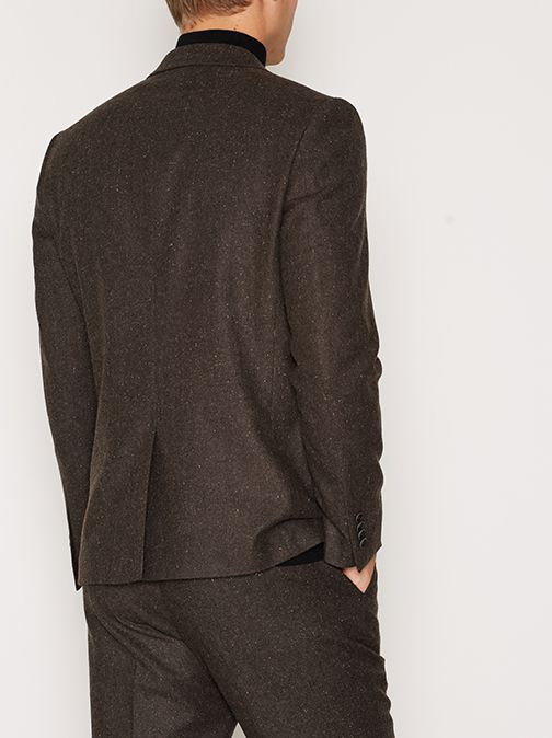 Slim Fit Tweed Blazer - Зображення 2